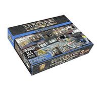 Battle Systems Urban Apocalypse Terrain City Block Core Set - 28-35mm RPG/Wargames 40k Crisis Protocol Modern Zombies Card Scenery