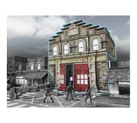 Battle Systems Urban Apocalypse Terrain - Fire Station - Brand New And Sealed