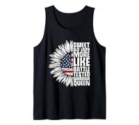 Battle-Tested Warrior Queen: Sweet Old Lady Vibes Tank Top