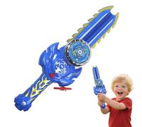 Battle Top- Light Up, Launcher 15 Cm LED Flash Battle Burst Action, Battling Burst Tops | Kids Game Set, Competitive Play For Boys Children Party Gift Night Fun