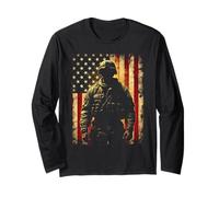Battle-Worn Soldier Long Sleeve T-Shirt