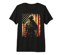 Battle-Worn Soldier Premium T-Shirt