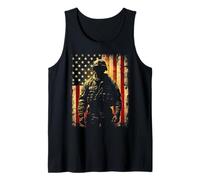 Battle-Worn Soldier Tank Top