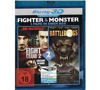 Battledogs / Fight Club 2 (Fight Company) - 3D & 2D NEW UNCUT Blu Ray Disc