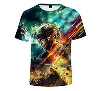 Battlefield 2042 Tshirts Mens,Graphic T-Shirts Tee Shirt Unisex 3D Style,Tshirt Short Sleeve Cosplay Clothes Game Clothes