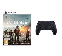 Battlefield 6 Standard Edition PS5 | VideoGame | English + Sony PlayStation DualSense Wireless Controller Midnight Black for PlayStation 5