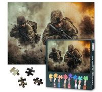 Battlefield Dust Storm Advance 1000 Piece Puzzle for Adults
