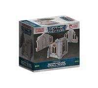 Battlefield in a Box - Gothic Sector: Castograd Warehouse Small Ruins (x3)