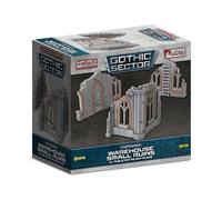 Battlefield in a Box: Gothic Sector: Castograd Warehouse Small Ruins (x3)