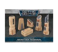 Battlefield in a Box - Gothic Sector: United Frontier Scatter Terrain (x6)