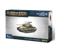Battlefront Clash Of Steel - M24 Chaffee Recon Platoon (X3 Plastic) - Brand New And Sealed