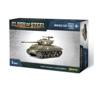 Battlefront Clash Of Steel - M4A3E8 Easy Eight Tank Platoon (X3 Plastic) - Brand New And Sealed
