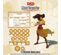 Battlefront D&d Monk Token Set (Player Board & 22 Tokens) - Brand New And Sealed