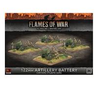 Battlefront Flames Of War: 122mm Artillery Battery - Brand New And Sealed