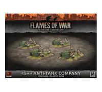 Battlefront Flames Of War: 45mm Anti-Tank Company - Brand New And Sealed