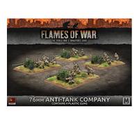 Battlefront Flames Of War: 76mm Anti-Tank Company - Brand New And Sealed