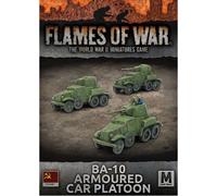 Battlefront Flames Of War: Ba-10 Armoured Car Platoon - Brand New And Sealed