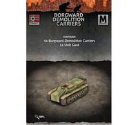 Battlefront Flames Of War: Borgward Demolition Carriers - Brand New And Sealed