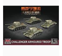 Battlefront Flames Of War: British Challenger Armoured Troop - Brand New And Sealed
