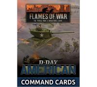 Battlefront Flames Of War: D-Day American Command Cards - Brand New And Sealed