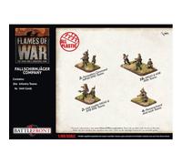 Battlefront Flames Of War: Fallschirmjager Company (Plastic) - Brand New And Sealed