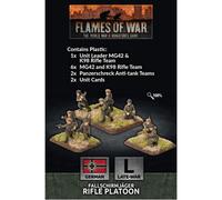 Battlefront Flames Of War: Fallschirmjager Platoon (Plastic) - Brand New And Sealed
