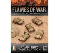 Battlefront Flames Of War: L6/40 Light Tank Platoon - Brand New And Sealed
