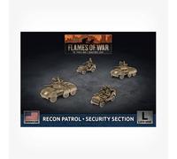 Battlefront Flames Of War: M8 Cavalry Recon Platoon (X4 Plastic) - Brand New And Sealed