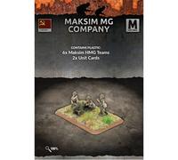 Battlefront Flames Of War: Maksim Mg Company - Brand New And Sealed