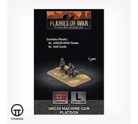 Battlefront Flames Of War: Mg34 Machine-Gun Platoon (X4 Plastic) - Brand New And Sealed