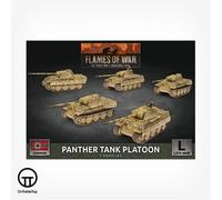 Battlefront Flames Of War: Panther A (Early) (X5 Plastic) - Brand New And Sealed