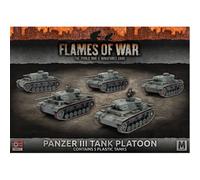 Battlefront Flames Of War: Panzer Iii Platoon - Brand New And Sealed