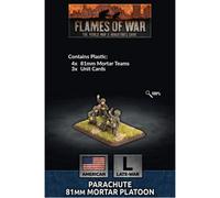 Battlefront Flames Of War: Parachute Mortar Platoon (Plastic) - Brand New And Sealed