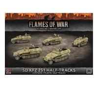 Battlefront Flames Of War: Sd Kfz 251 Half-Tracks - Brand New And Sealed