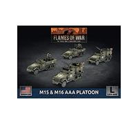 Battlefront Miniatures Flames Of War - M15 & M16 Aaa Platoon (X4 Plastic)