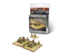 Battlefront Miniatures Flames of War Mid War Pacific Japanese 75mm Field Artillery Section