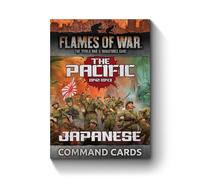 Battlefront Miniatures Flames of War Mid War Pacific Japanese Command Cards
