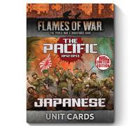 Battlefront Miniatures Flames of War Mid War Pacific Japanese Unit Cards