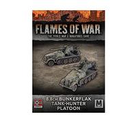 Battlefront Miniatures Flames Of War - 8.8Cm Bunkerflak Tank-Hunter Platoon