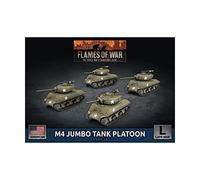 Battlefront Miniatures Flames of War WW2: M4 Jumbo Tank Platoon