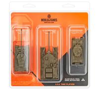 Battlefront Miniatures World of Tanks: USA Tank Platoon (Super Pershing, Sherman Jumbo, T95)