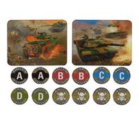 Battlefront Team Yankee: Ww3 Mission Token Set - Brand New And Sealed