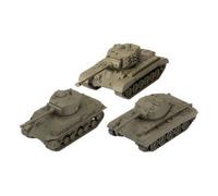 Battlefront U.s.a. Tank Platoon (M4A3E8 Sherman. M26 Pershing. M24 Chaffee) - Brand New And Sealed