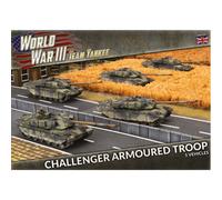 Battlefront World War Iii: Team Yankee Challenger Armoured Troop - Brand New And Sealed