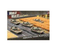 Battlefront World War Iii: Team Yankee - M1A1 Abrams Tank Platoon (X5 Plastic) - Brand New And Sealed