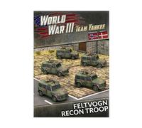 Battlefront World War III: TNOBX03 Feltvogn Recon Troop (x5) (Norwegian/Danish)
