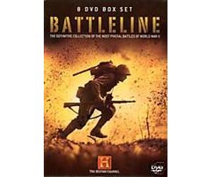 BATTLELINE 8 DVD BOX SET DEFINITIVE COLLECTION OF THE MOST PIVOTAL BATTLES OF WORLD WAR II
