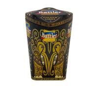 Battler Black Star Ceylon FBOP loose leaf tea - Premium Black Brew from Sri Lanka in 100g Tin Caddy - Bold Flavor, Reusable Container