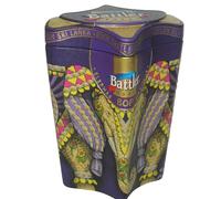 Battler Ceylon Black Tea Loose Leaf - 100g Tin Caddy | Premium Fresh Brew for Home, Office and Gifting | ELEPHAS MAXIMUS BOP