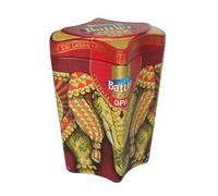 Battler Ceylon Black Tea Loose Leaf OPA 100g Tin Caddy - ELEPHAS MAXIMUS Premium Sri Lankan Large Leaf Tea, Light & Aromatic Brew, Reusable Metal Can